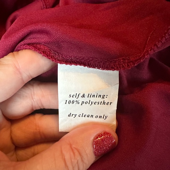 NWT Birdy Grey burgundy evening gown size small Wedding, Prom, Bridesmaid - Picture 10 of 13